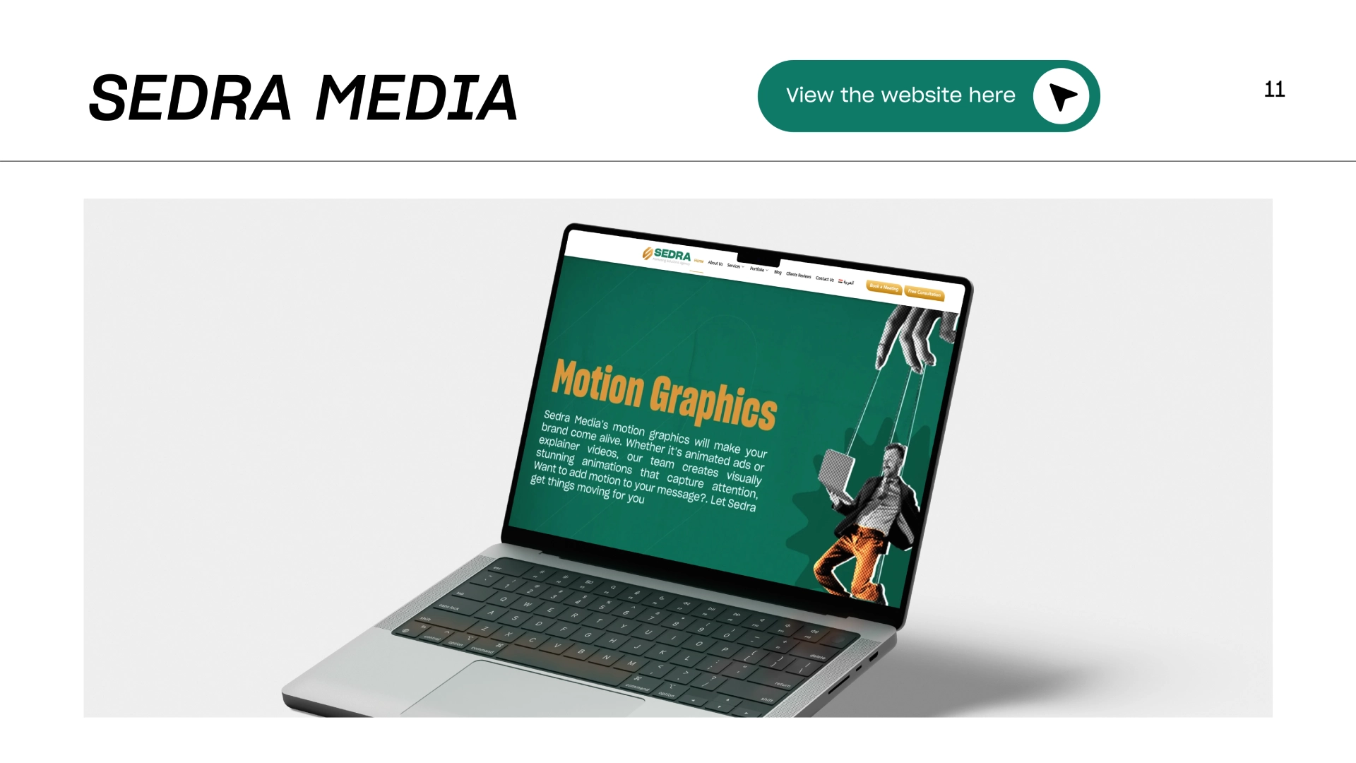 Sedra Media project cover